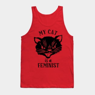 My Cat is a Feminist Tank Top